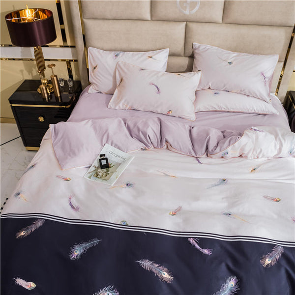 100% Egyptian Cotton Soft Bedding Set - sleeklinen