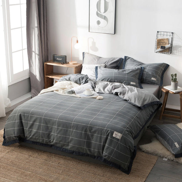 100% Cotton Copy of Nordic Bedding Set - sleeklinen