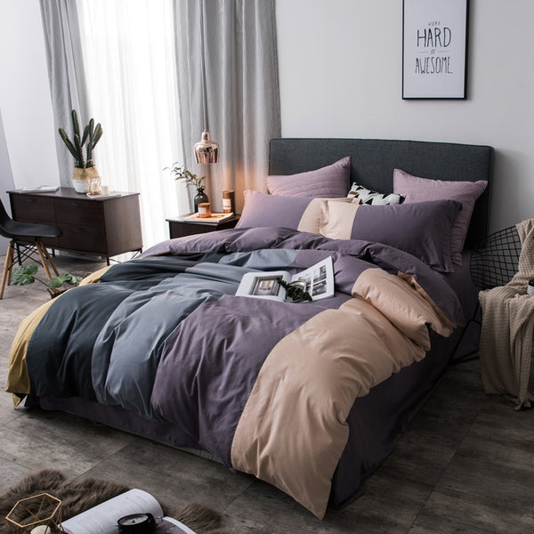 100% Cotton Rainbow Bedding Set - sleeklinen