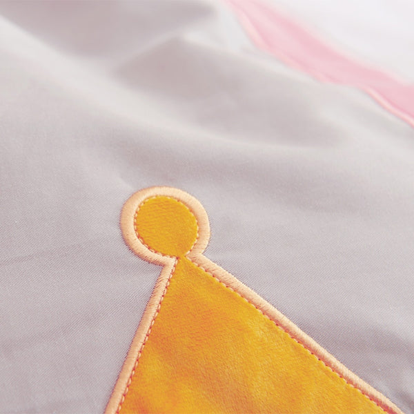 100% Cotton Kids Girls Pink Cat/ Unicorn Bedding Set - sleeklinen