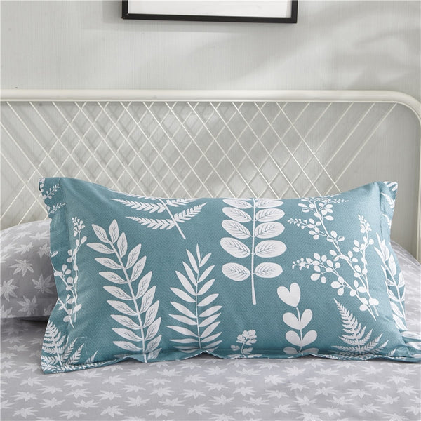 100% Cotton Soft Fresh Floral Print Bedding Set Adults - sleeklinen