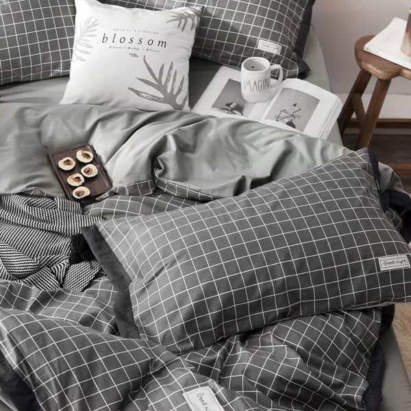 100% Cotton Copy of Nordic Bedding Set - sleeklinen