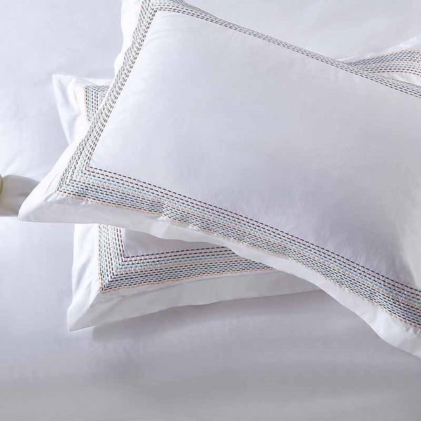 100% Egyptian Cotton Hotel Style Framed Bedding Set - sleeklinen