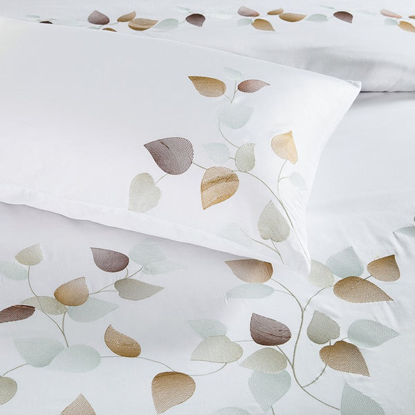 100% Egyptian Cotton Embroidery Bedding Set Noble Palace - sleeklinen