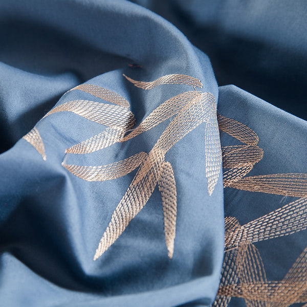 100% Egyptian Cotton Embroidery Bedding Set Noble Palace - sleeklinen