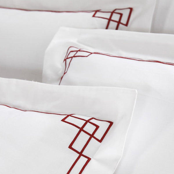 100% Egyptian Cotton Hotel Style Framed Bedding Set - sleeklinen