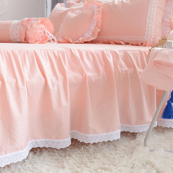 100% Cotton Princes Ruffles Bedding sets For kids - sleeklinen