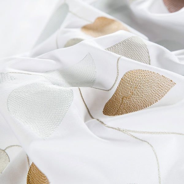 100% Egyptian Cotton Embroidery Bedding Set Noble Palace - sleeklinen