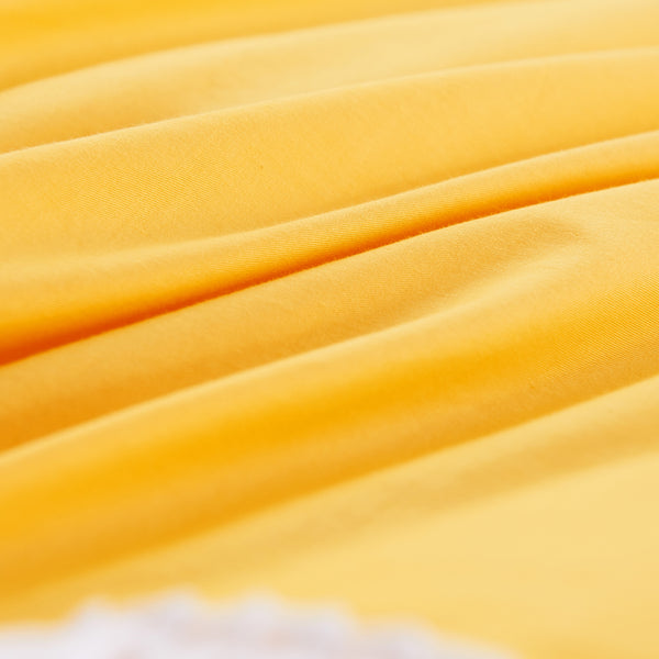 100% Cotton Ruffles Bedding Set - sleeklinen