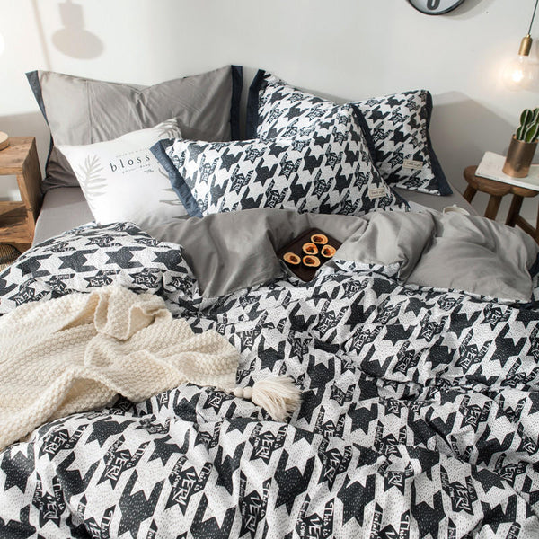 100% Cotton Nordic Bedding Set - sleeklinen