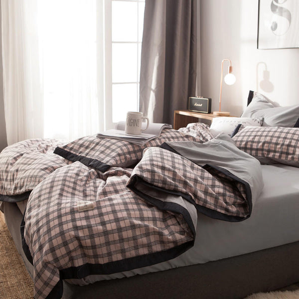 100% Cotton Copy of Nordic Bedding Set - sleeklinen