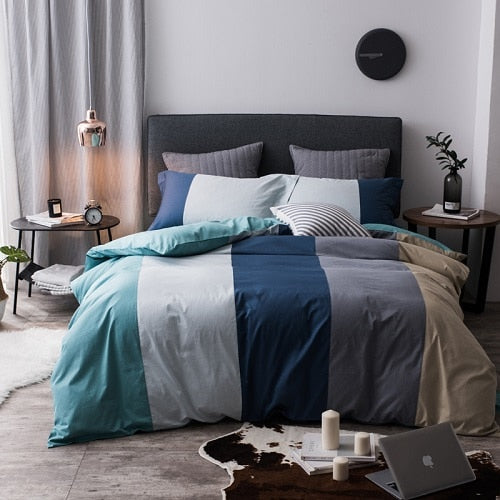 100% Cotton Rainbow Bedding Set - sleeklinen