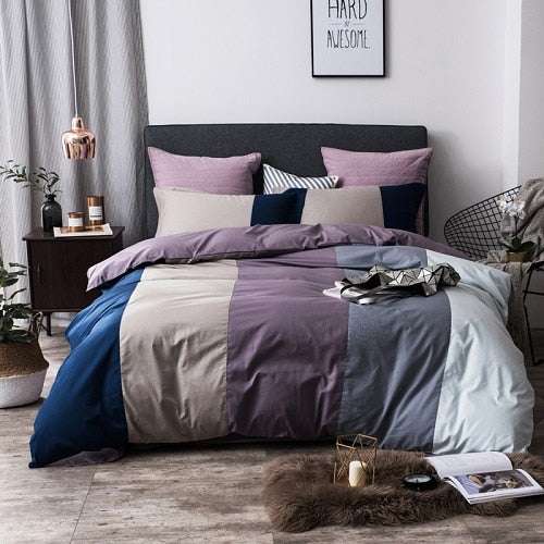 100% Cotton Rainbow Bedding Set - sleeklinen