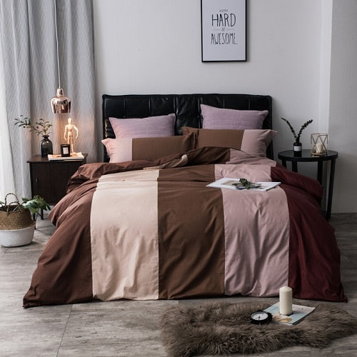 100% Cotton Rainbow Bedding Set - sleeklinen