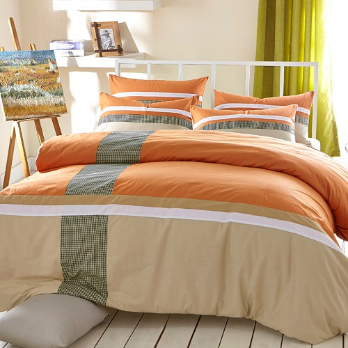 100% Cotton Home textiles stripe bedding sets - sleeklinen