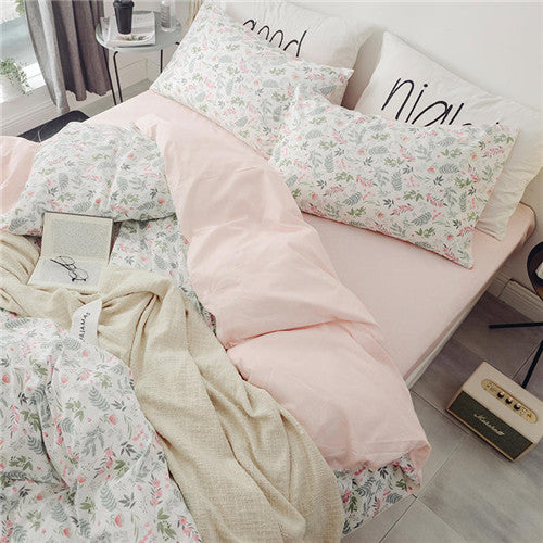 100% Cotton Bedding Set Spring/Summer - sleeklinen