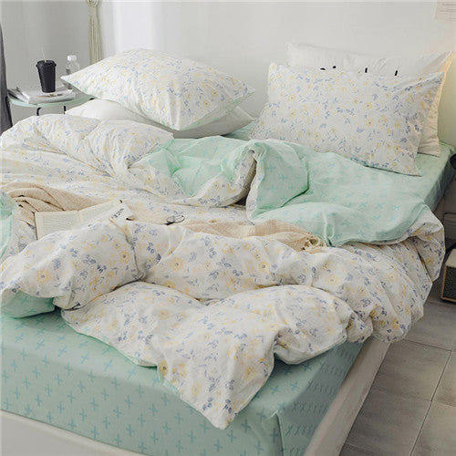 100% Cotton Bedding Set Spring/Summer - sleeklinen