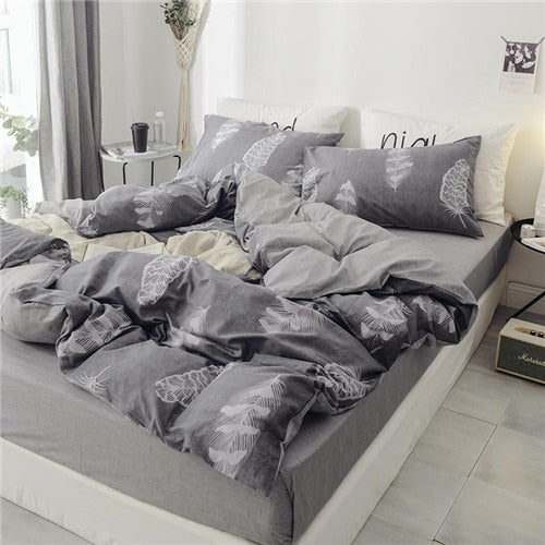 100% Cotton Bedding Set Spring/Summer - sleeklinen