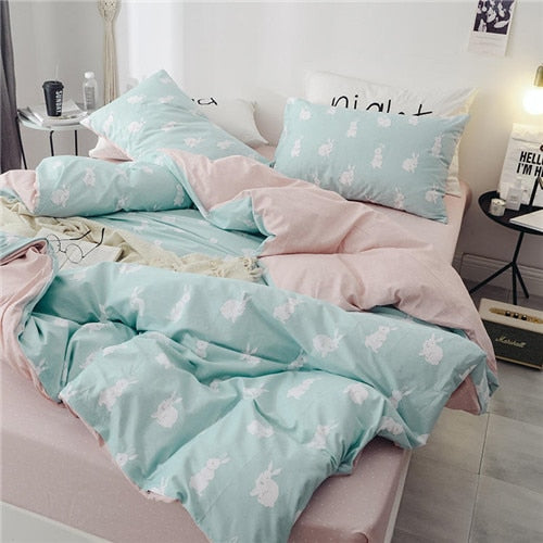 100% Cotton Bedding Set Spring/Summer - sleeklinen