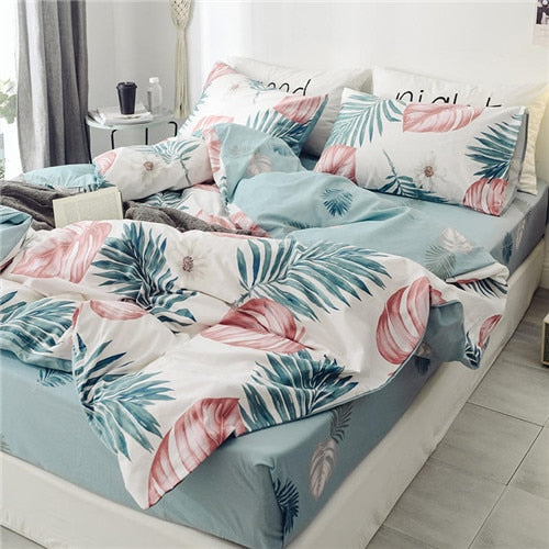 100% Cotton Bedding Set Spring/Summer - sleeklinen