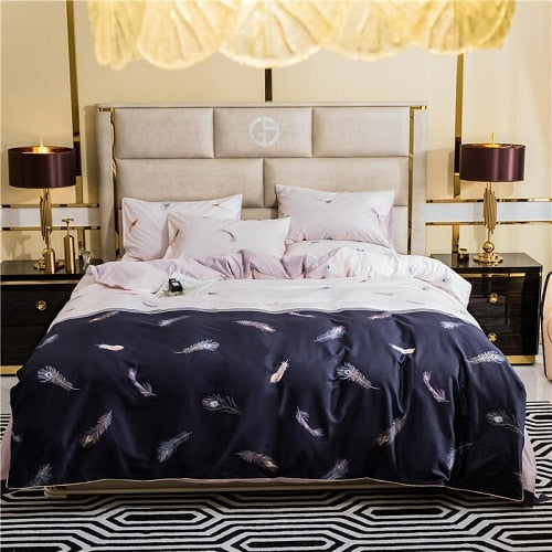 100% Egyptian Cotton Soft Bedding Set - sleeklinen