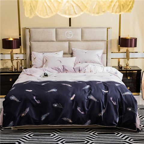 100% Egyptian Cotton Soft Bedding Set - sleeklinen