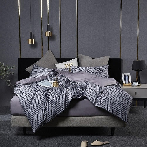 100% Egyptian Cotton Soft Bedding Set - sleeklinen