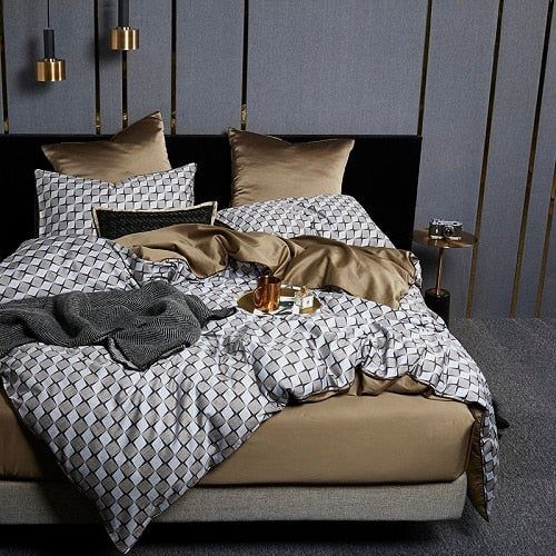 100% Egyptian Cotton Soft Bedding Set - sleeklinen