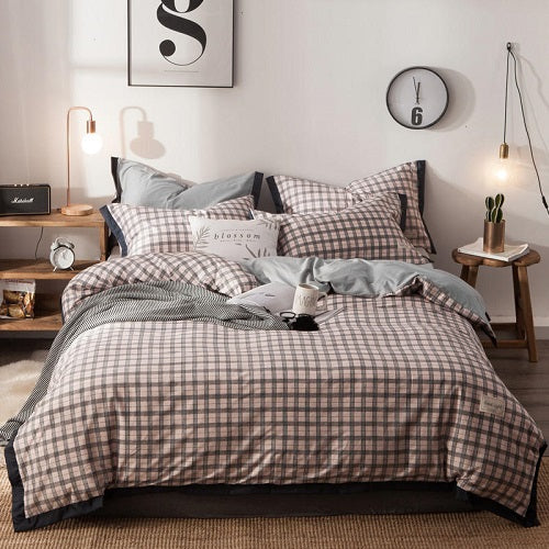 100% Cotton Nordic Bedding Set - sleeklinen